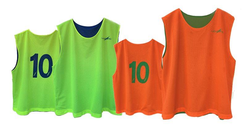 LS Numbered Reversible Bibs - Youth 9-14 Years - 20 Pack