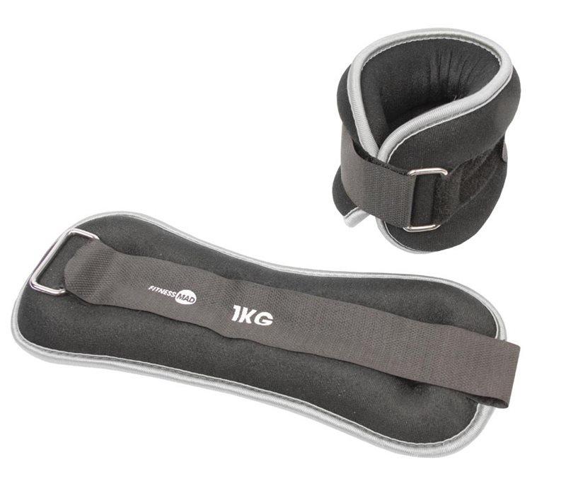 Fitness Mad Neoprene Wrist/Ankle Weights 2 x