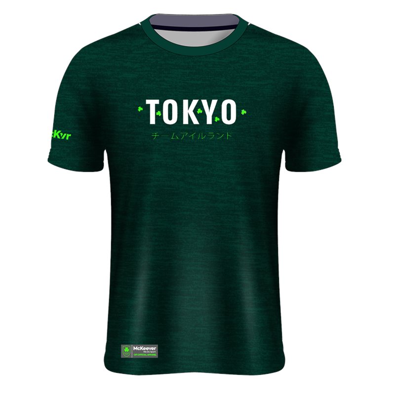 Mc Keever Team Ireland Tokyo Tee - Mens - Green
