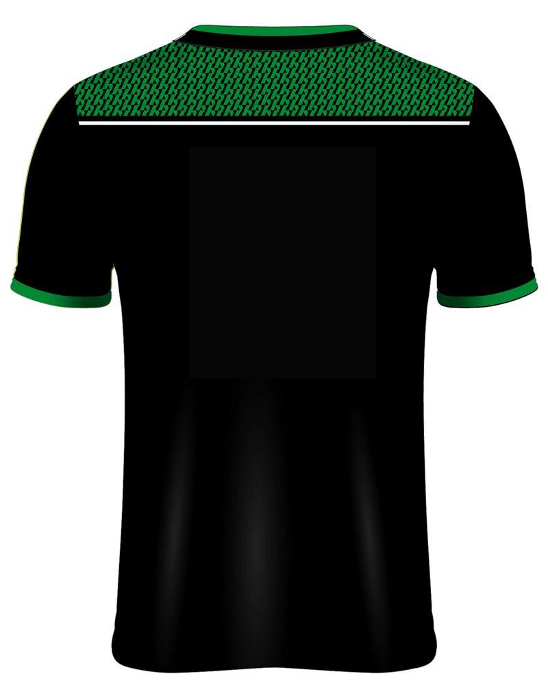 Mc Keever Sarsfields GAA Training Jersey - Youth - Black/Green