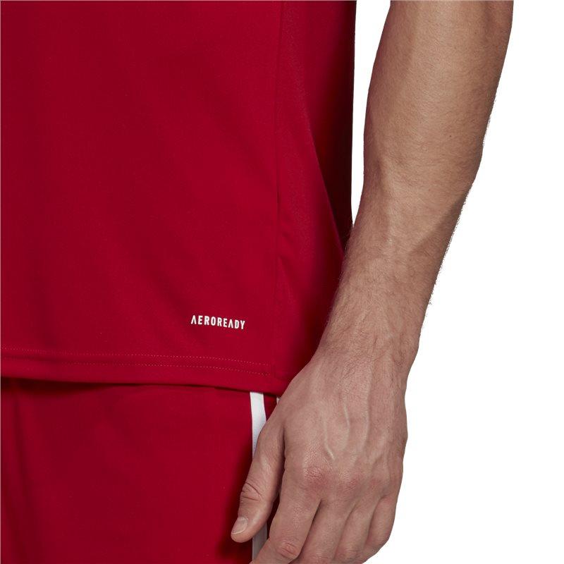 adidas Squadra 21 Short Sleeve Training Tee - Adult - Red/White