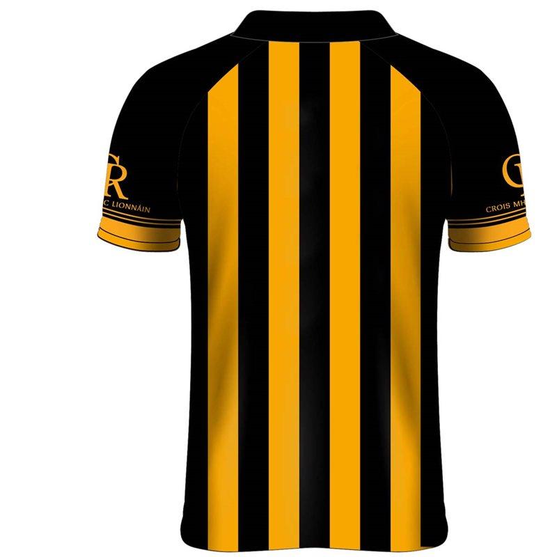 Mc Keever Crossmaglen Rangers GAC KBRT Jersey - Mens - Black/Amber - Player Fit
