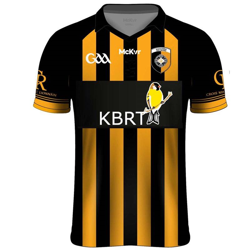 Mc Keever Crossmaglen Rangers GAC KBRT Jersey - Mens - Black/Amber - Player Fit