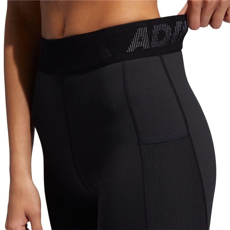 adidas Techfit Badge Of Sport Tights - Womens - Black/White