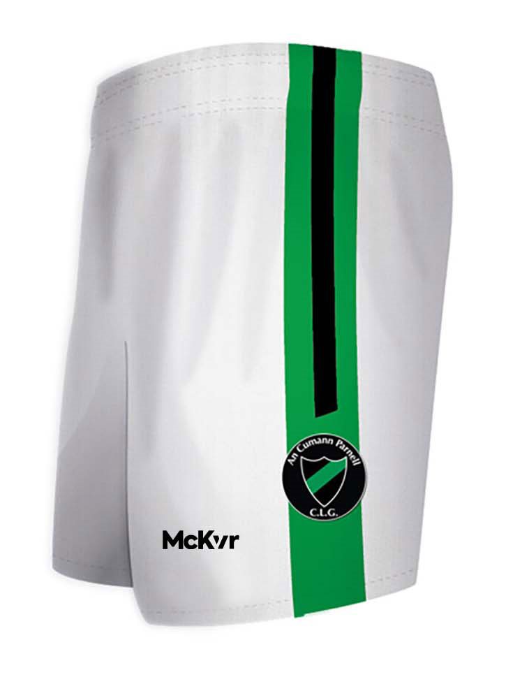 Mc Keever Parnells Dublin Shorts - Adult - White/Green/Black