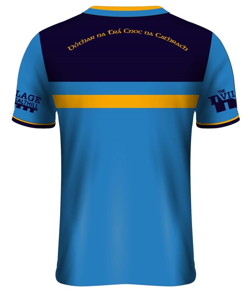 Mc Keever Salthill Knocknacarra LGFA Jersey - Youth - Marine Blue/Navy/Amber