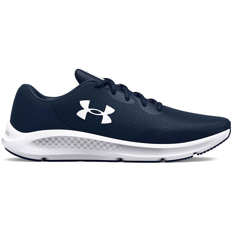 Under Armour Charged Pursuit 3 Running Shoes - Mens - Academy/White