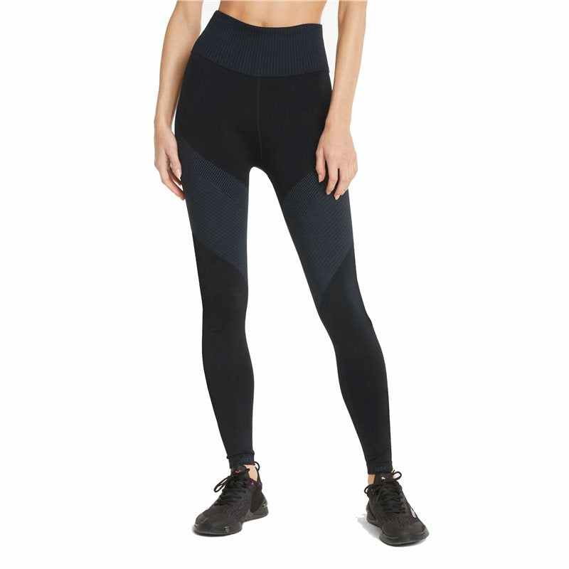 Puma Train FormKnit Seamless High Waist 7/8 Tights - Womens - Black/Asphalt