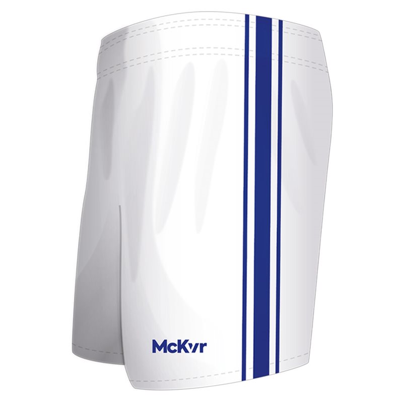 Mc Keever Core 22 GAA Shorts - Adult - White/Royal
