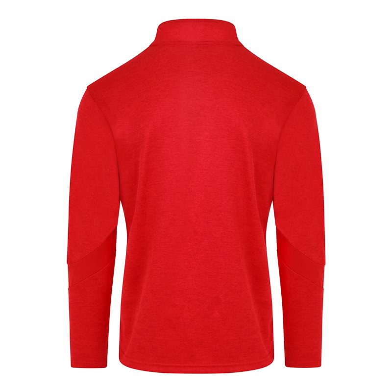Mc Keever Core 22 1/4 Zip Top - Adult - Red