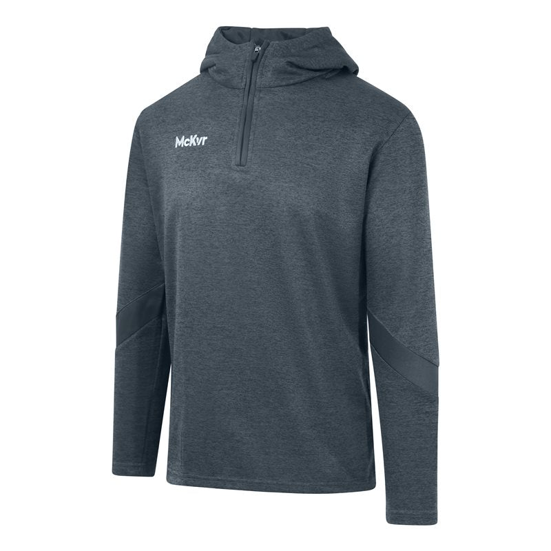 Mc Keever Core 22 1/4 Zip Hoodie - Youth - Charcoal
