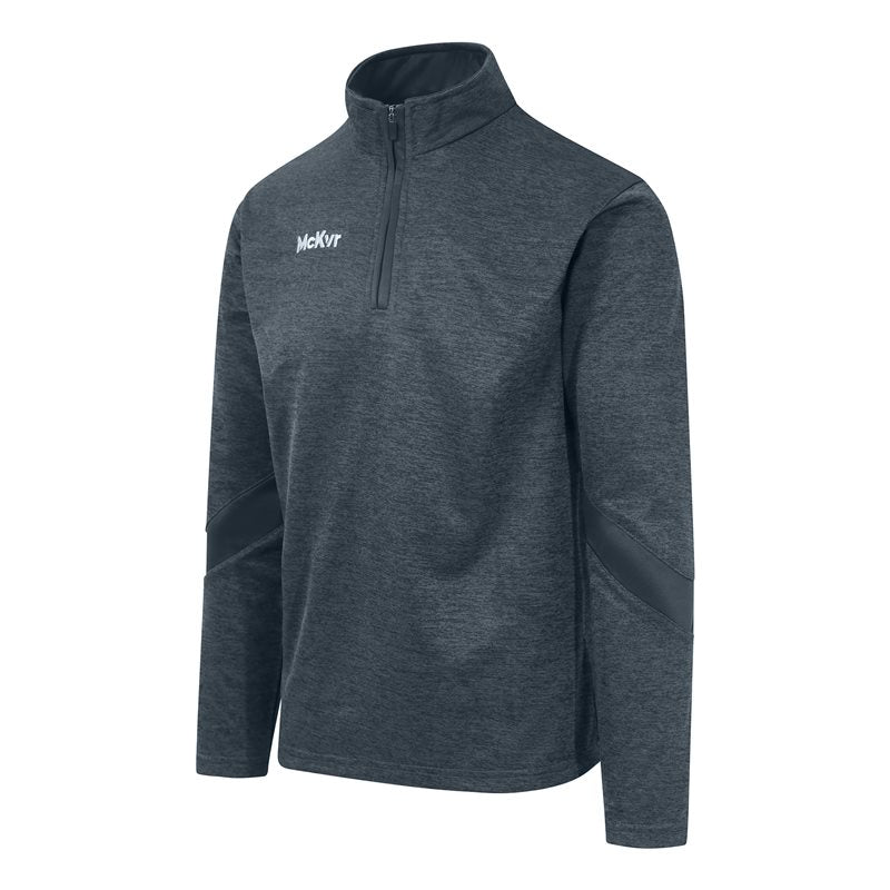 Mc Keever Core 22 1/4 Zip Top - Youth - Charcoal