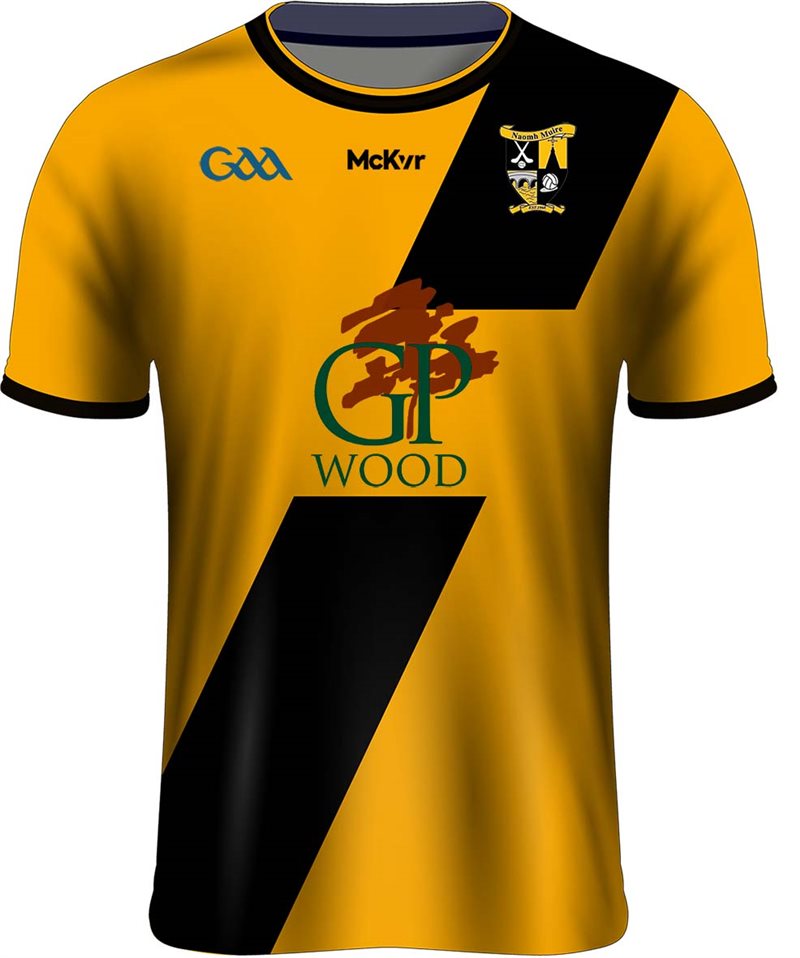 Mc Keever St Marys GAA Official Jersey - Youth - Amber/Black