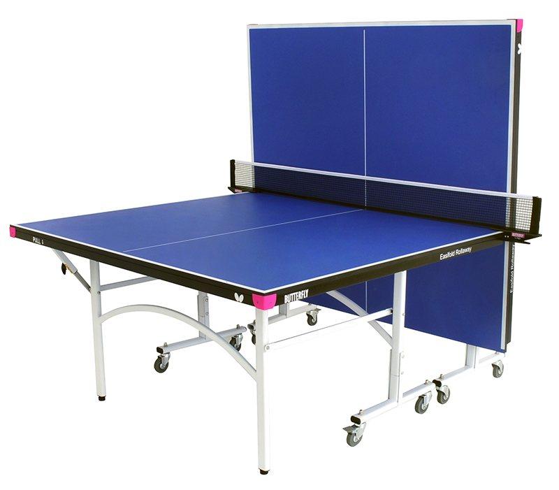 Butterfly Easifold 19 Indoor Rollaway Table Tennis Table - Blue