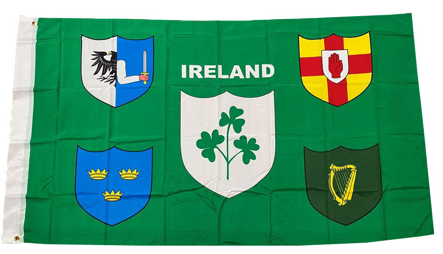 Mc Keever Sports Irish Provincial Rugby 5ft x 3ft Flag – McKeever Sports IE