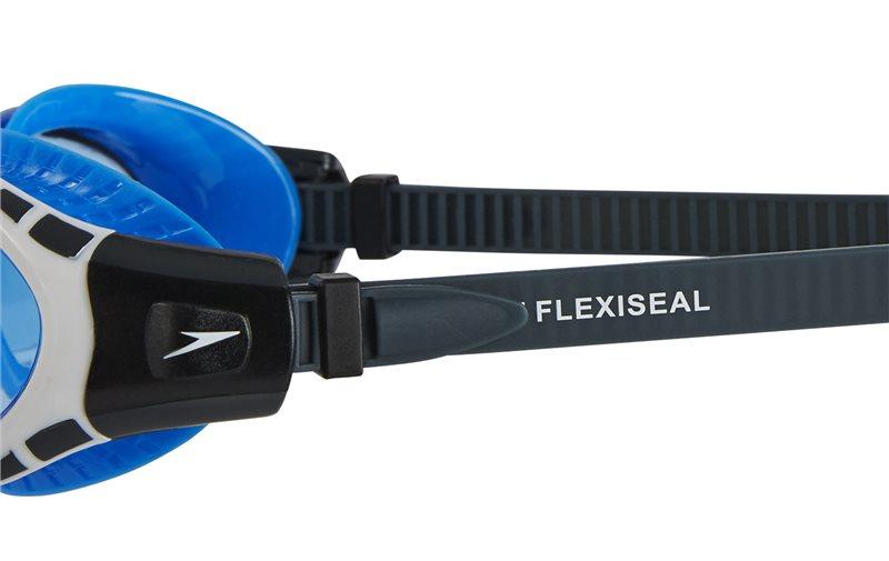 Speedo Futura Biofuse Flexiseal AU Goggles - Adult - Oxid Grey/White/Blue