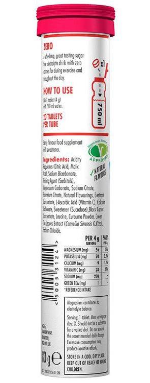 High 5 Zero Electrolyte Drink Tablets - Berry (Per Tube)