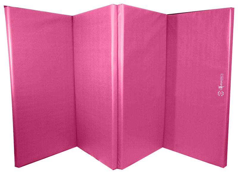 Sure Shot Foldable (4 Fold) Gym Mat - 60mm Pink