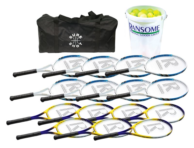 Ransome Secondary Tennis Racket and Ball Bag Set