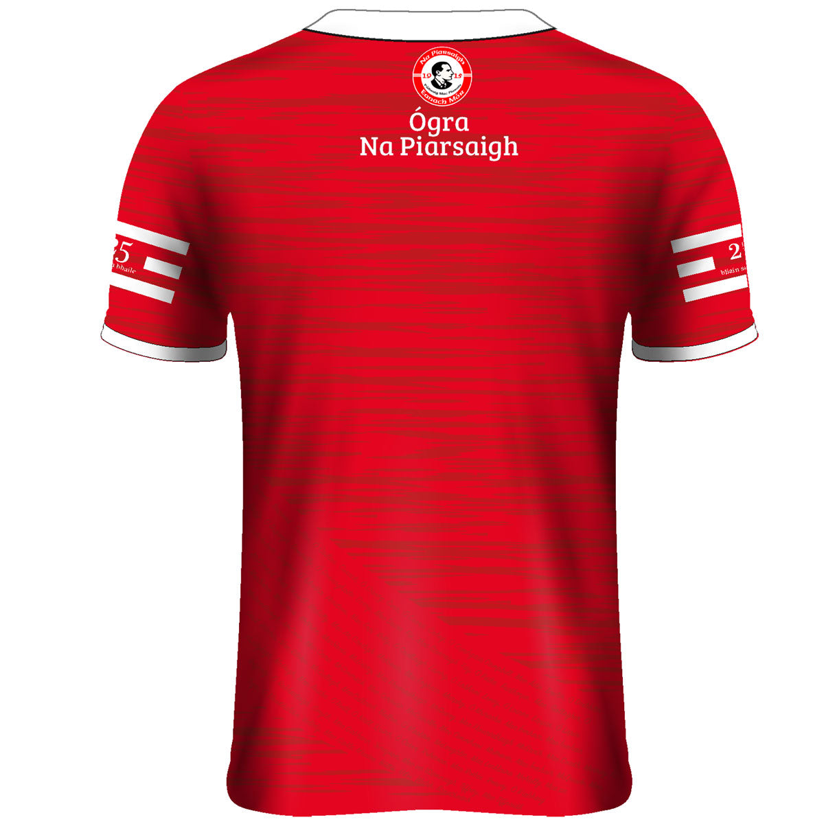 Mc Keever Na Piarsaigh Eanach Mor CLG Official Match Jersey - Youth - Red/White