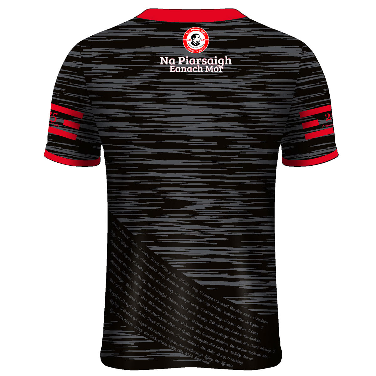 Mc Keever Na Piarsaigh Eanach Mor CLG Reserve Jersey - Youth - Grey/Red/Black