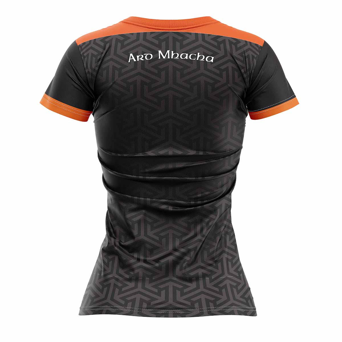 Mc Keever Armagh Camogie Official Training Jersey - Womens - Black/Orange