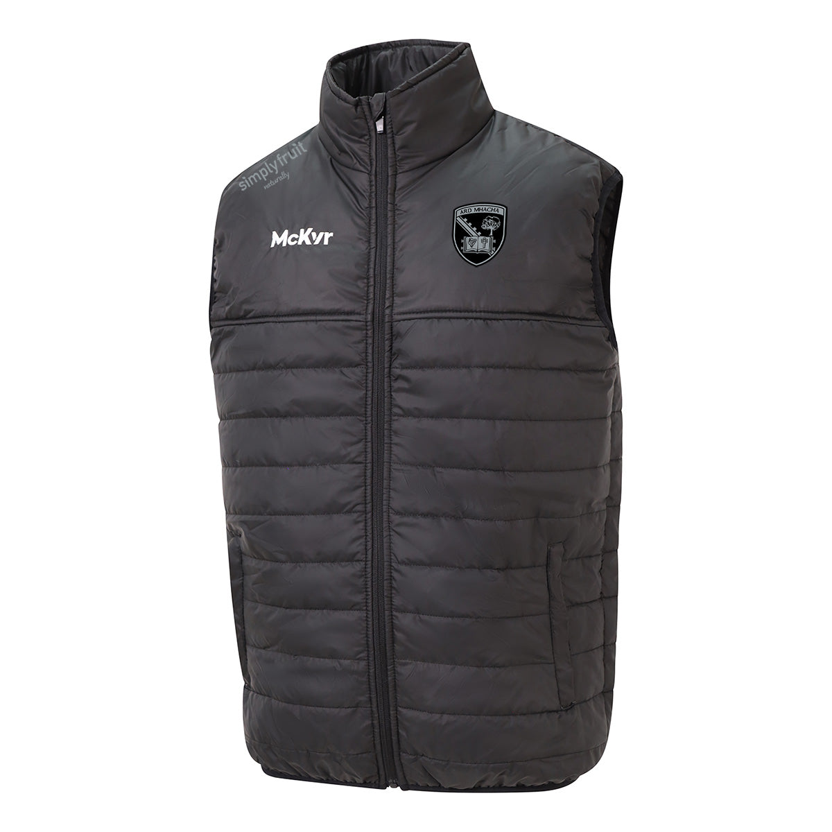 Mc Keever Armagh GAA Core 22 Padded Gilet - Youth - Black