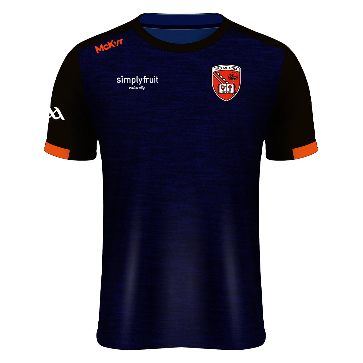 Mc Keever Armagh GAA Official Pulse Training Tee - Youth - Navy/Black