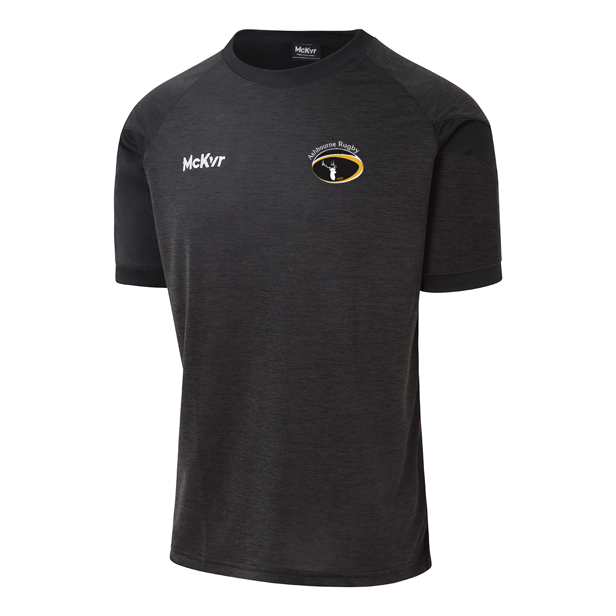 Mc Keever Ashbourne Rugby Core 22 T-Shirt - Adult - Black