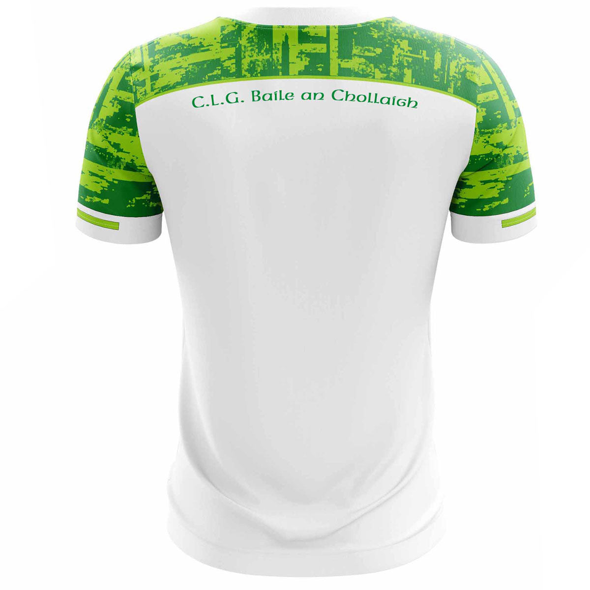 Mc Keever Ballincollig GAA Training Jersey - Adult - White/Green