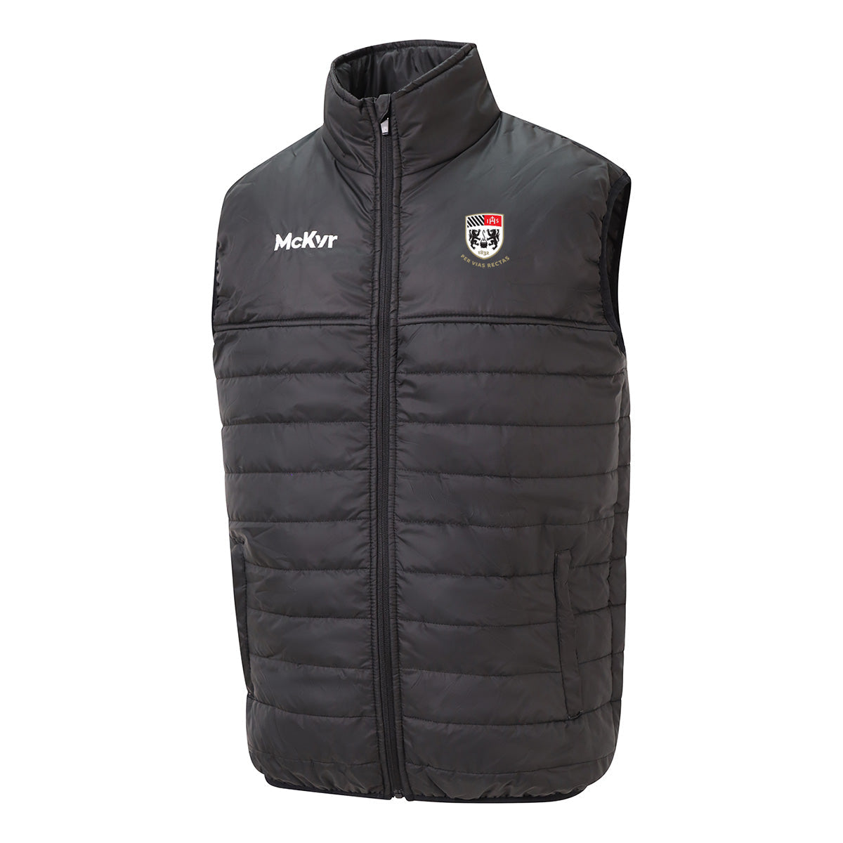 Mc Keever Belvedere College Core 22 Padded Gilet - Adult - Black