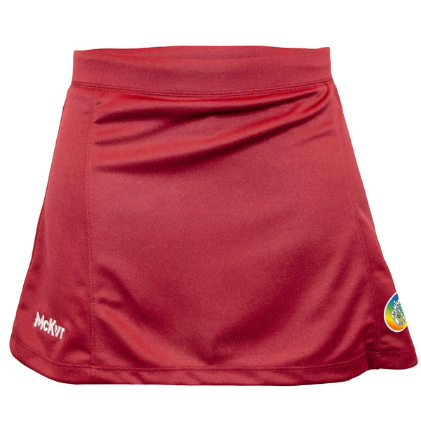 Maroon hockey skirt top
