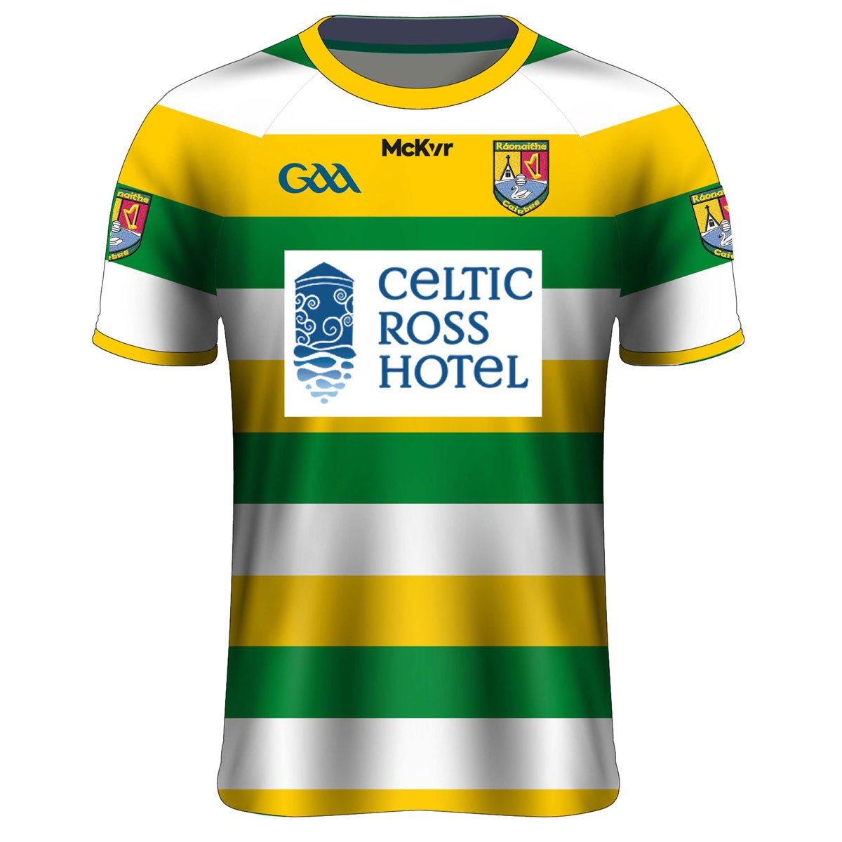 Mc Keever Carbery Rangers Playing Jersey - Youth - Green/Yellow/White