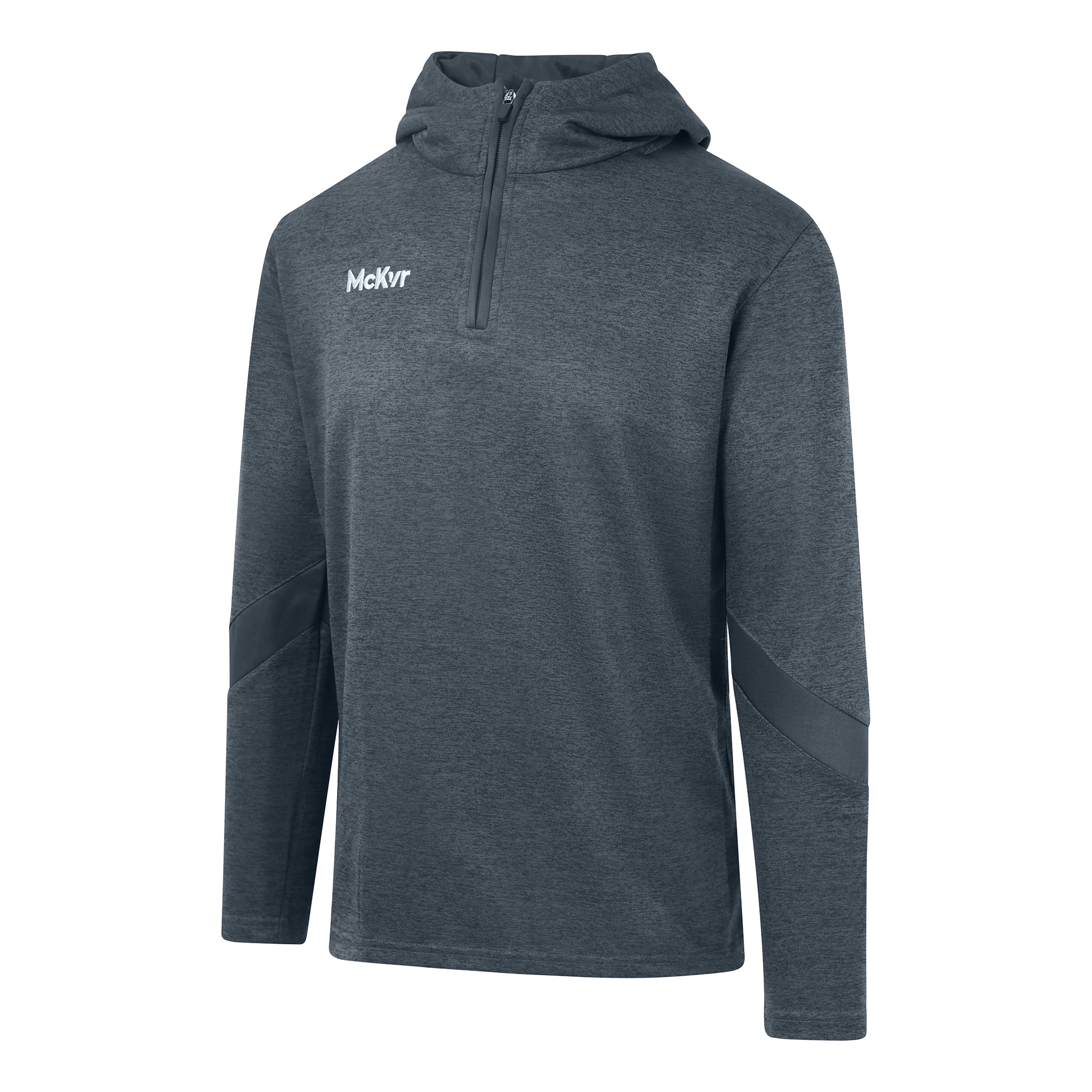 Mc Keever Core 22 1/4 Zip Hoodie - Youth - Charcoal