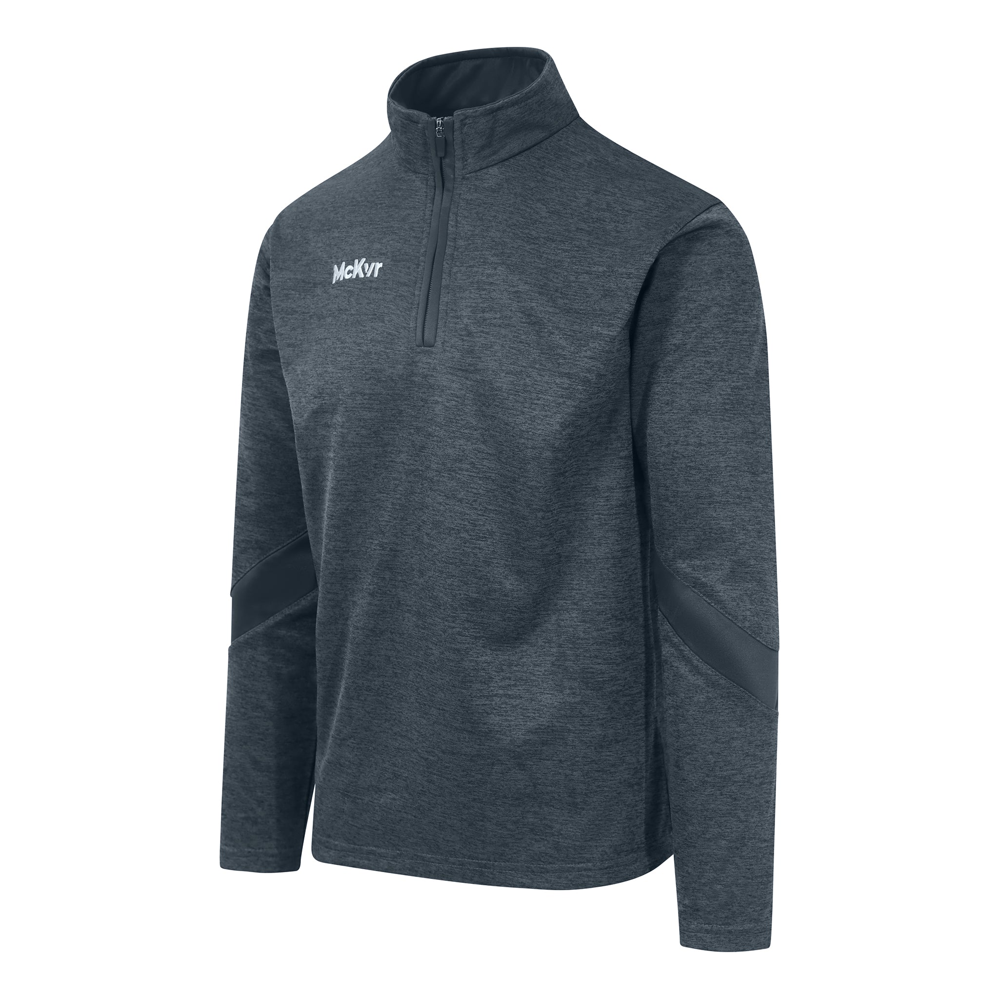 Mc Keever Core 22 1/4 Zip Top - Youth - Charcoal