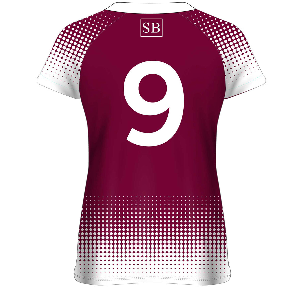 Mc Keever Clarinbridge Camogie Numbered Playing Jersey - Womens - Maroon