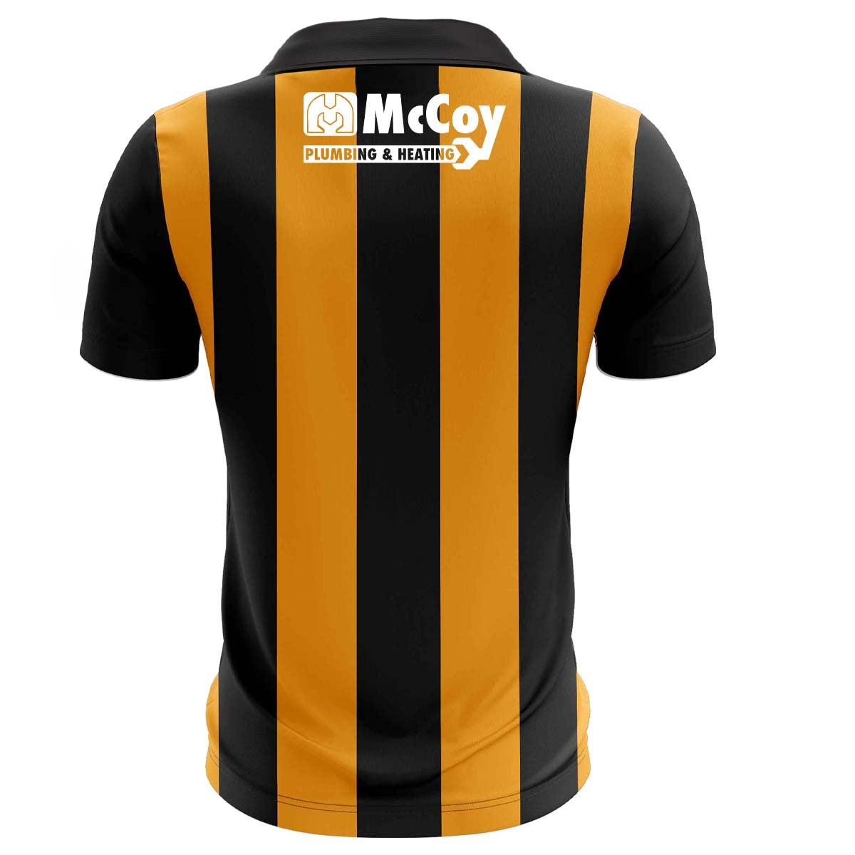 Mc Keever Crossmaglen Rangers GAC U12 Playing Jersey - Youth - Black/Amber