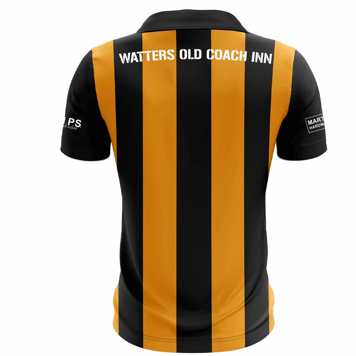 Mc Keever Crossmaglen Rangers GAA Playing Jersey - Youth - Black/Amber