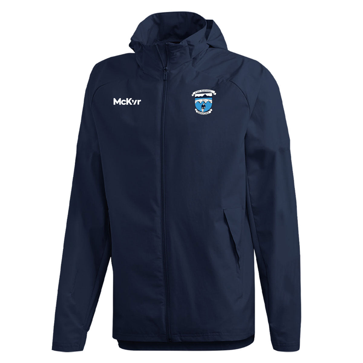 McKvr Eslin GAA, Leitrim Core 22 Rain Jacket - Adult - Navy – McKeever ...