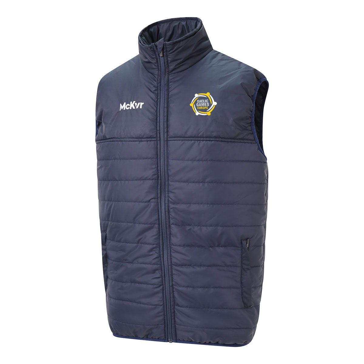 Mc Keever Gaelic Games Europe Core 22 Padded Gilet - Youth - Navy