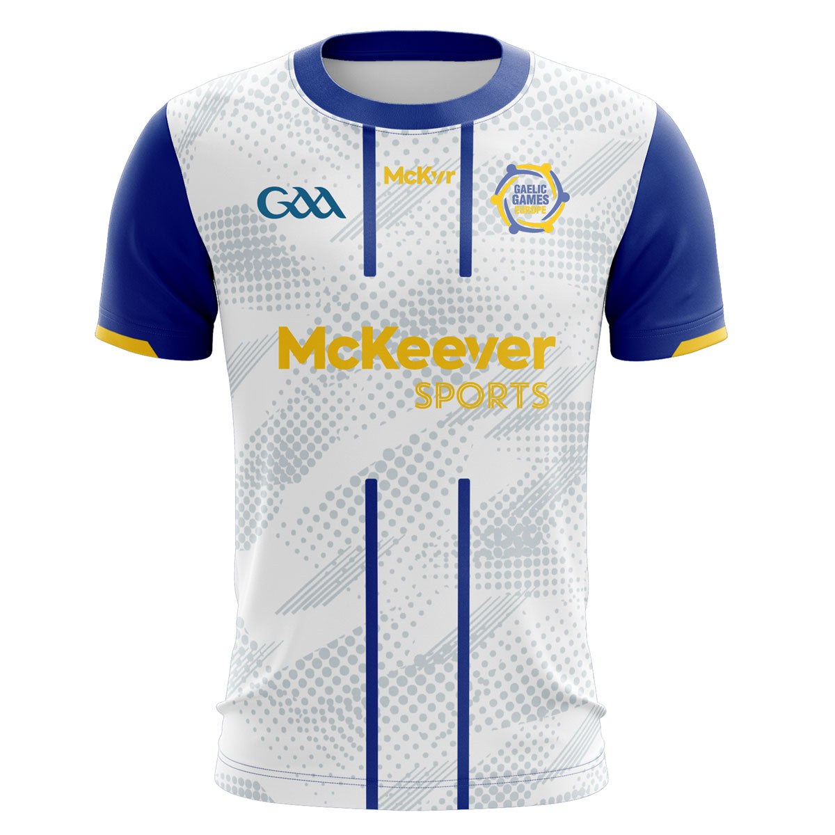 Mc Keever Gaelic Games Europe Playing Jersey - Youth - White
