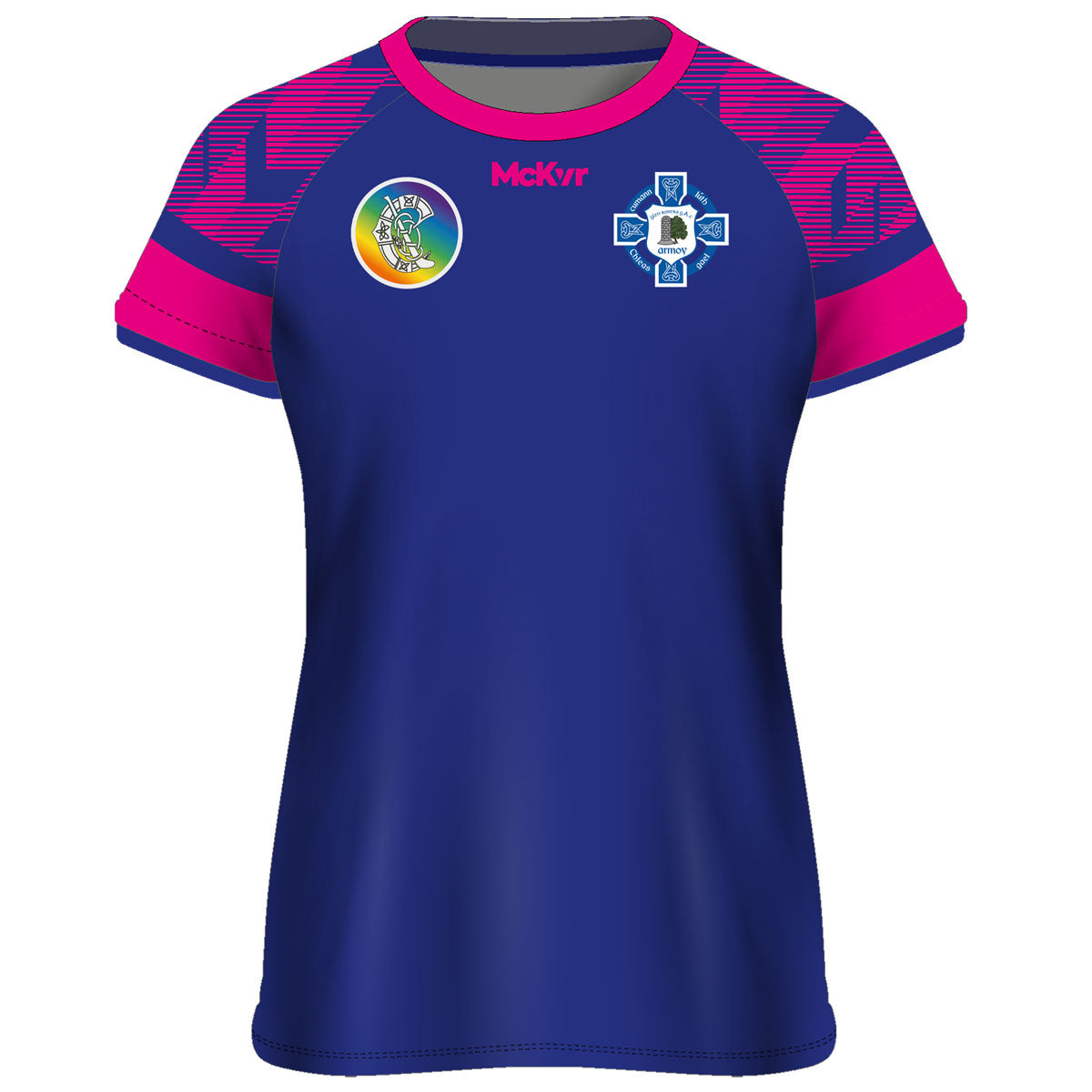 Mc Keever Glen Rovers Armoy Camogie Playing Jersey - Womens - Blue