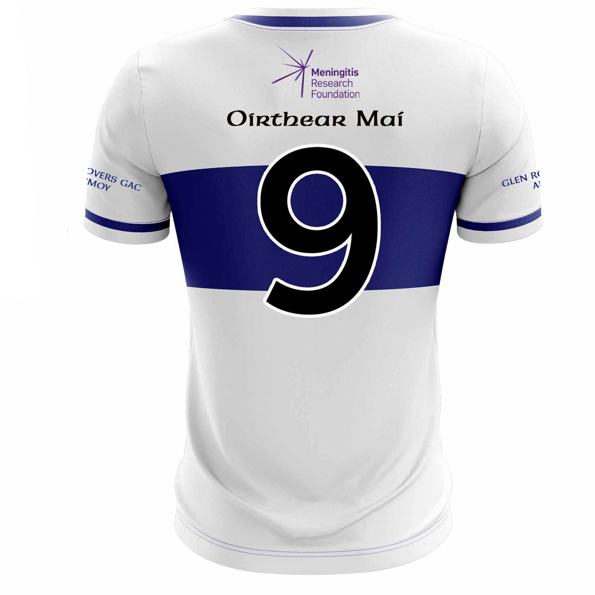 Mc Keever Glen Rovers Armoy Numbered Playing Jersey - Adult - White