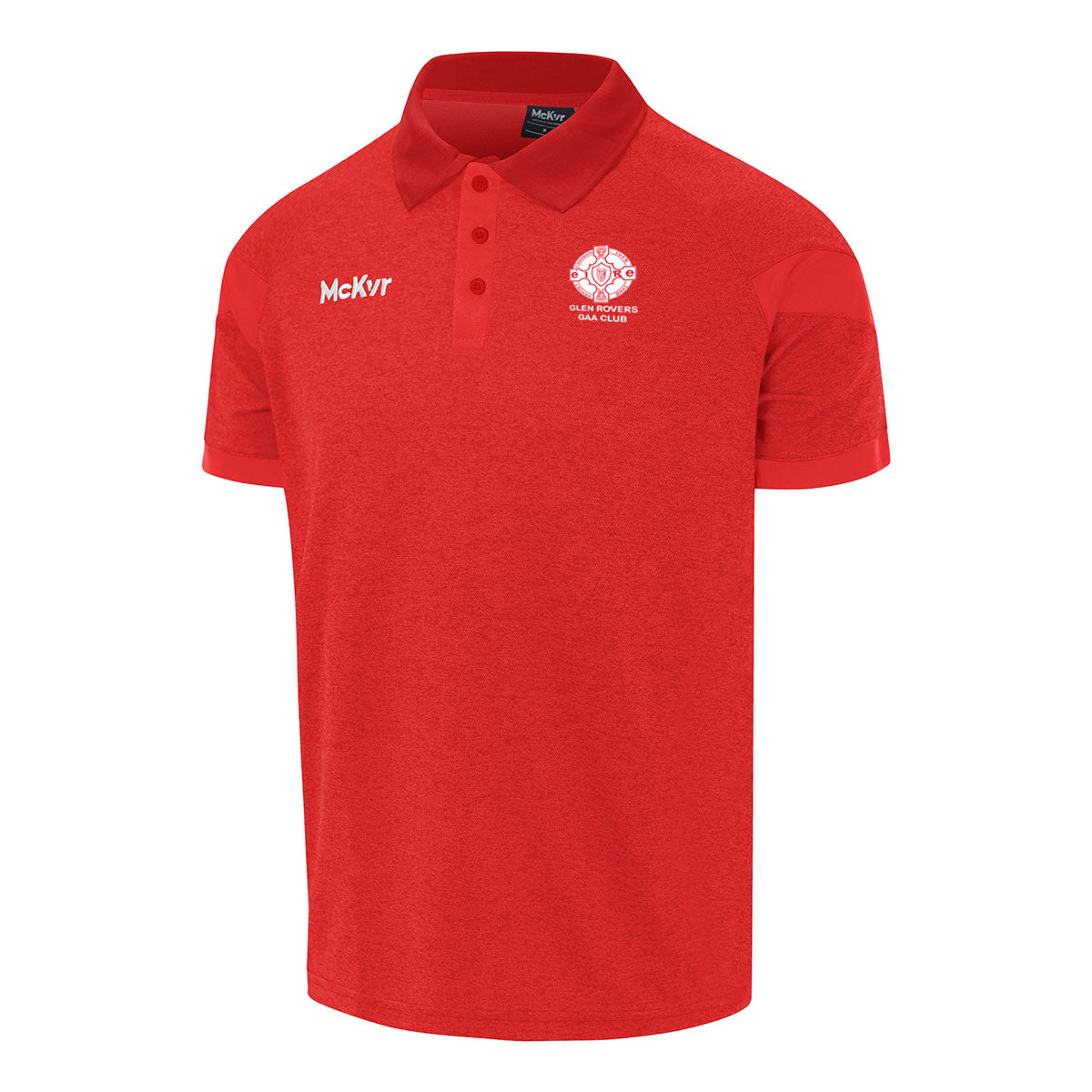 Mc Keever Glen Rovers GAA Watford Core 22 Polo Top - Adult - Red
