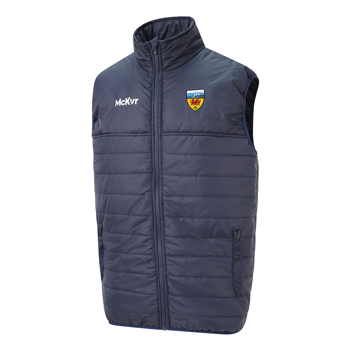 Mc Keever Gloucestershire GAA Core 22 Padded Gilet - Adult - Navy