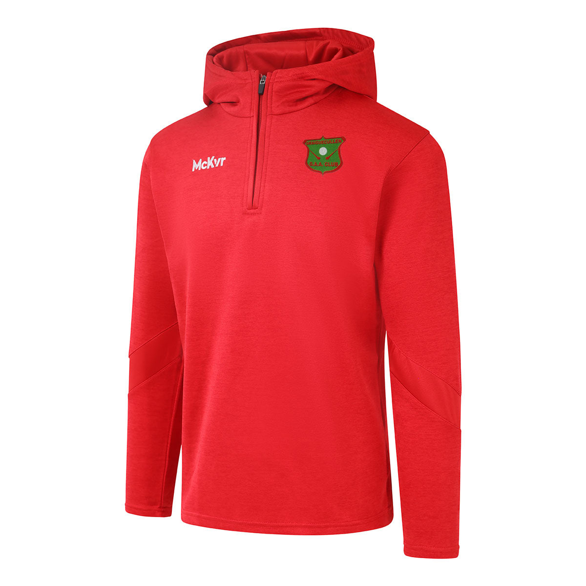 Mc Keever Graigue Cullen GAA Core 22 1/4 Zip Hoodie - Youth - Red