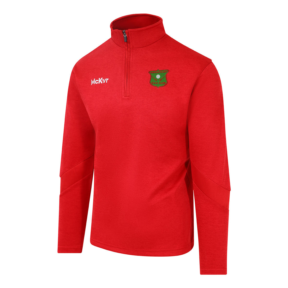 Mc Keever Graigue Cullen GAA Core 22 1/4 Zip Top - Adult - Red