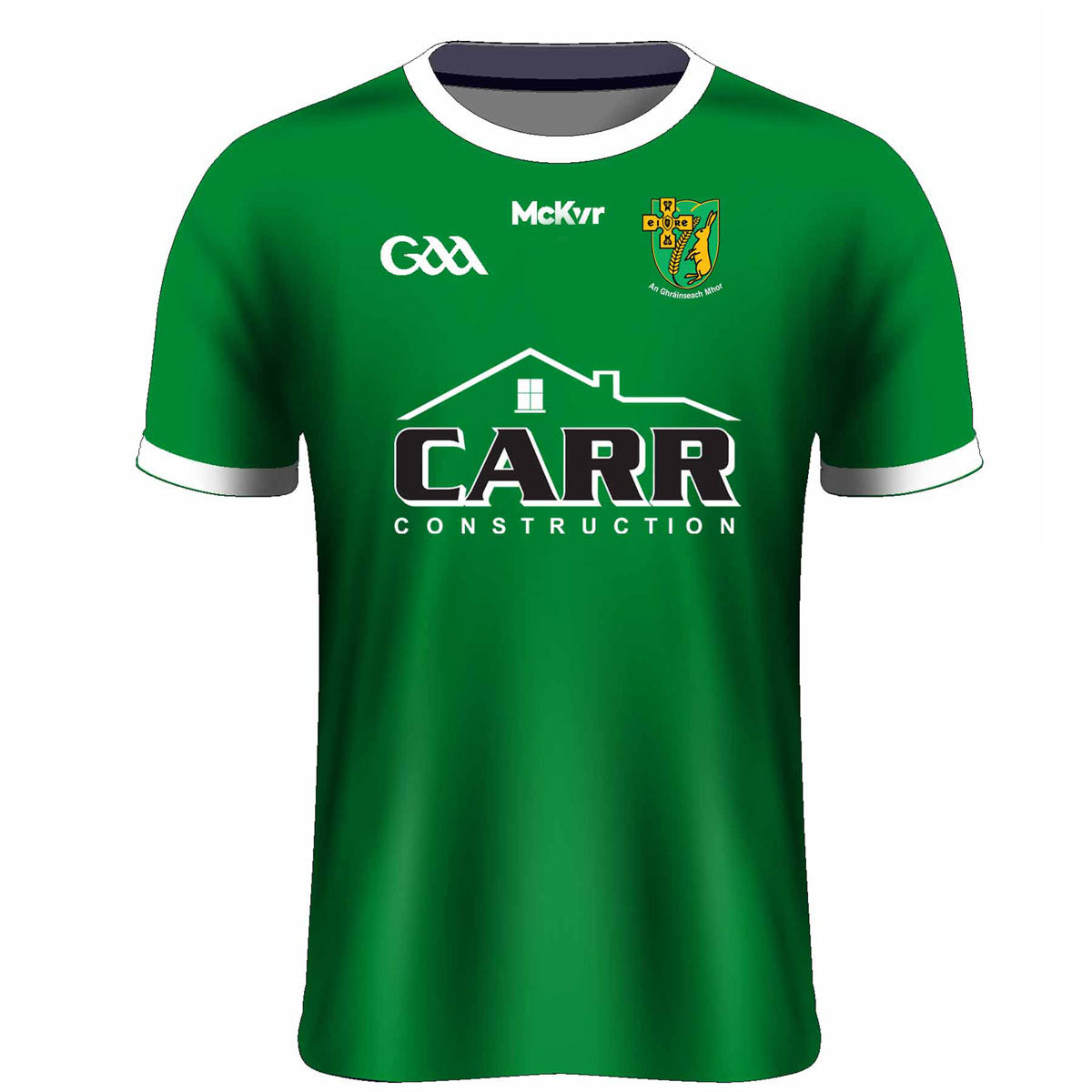 Mc Keever Granemore GFC Numbered Goalkeeper Jersey Youth Green McKeever Sports IE