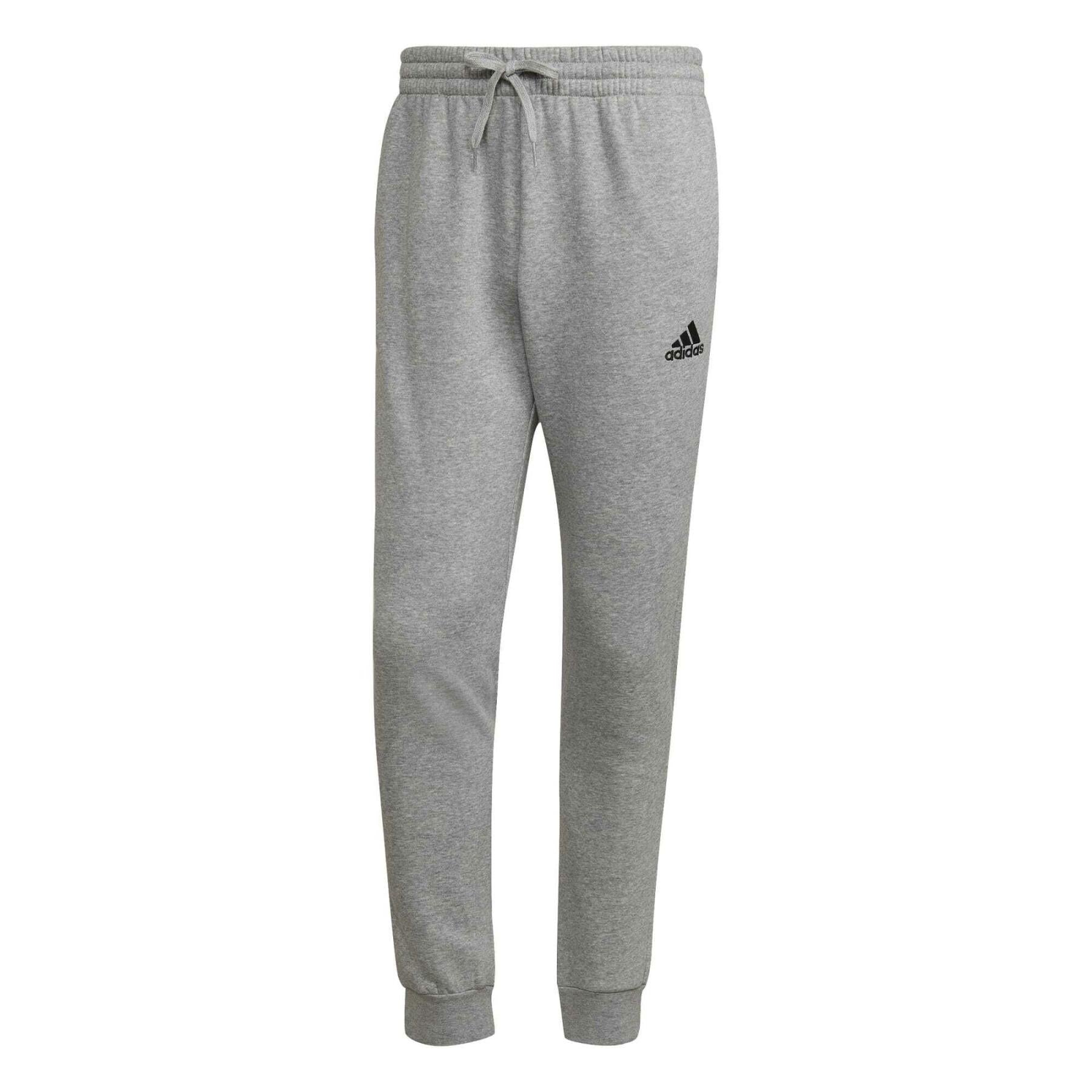 adidas Feel Cozy Pants - Mens - Medium Grey Heather/Black