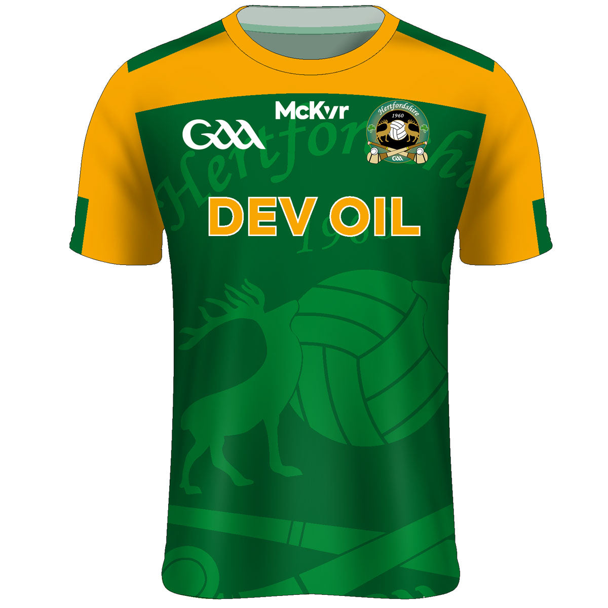 Mc Keever Hertfordshire GAA Goalkeeper Jersey - Adult - Green